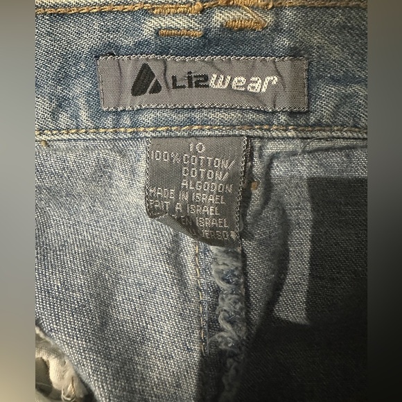 Vintage Liz Wear High Waisted Denim Shorts Size 10 Summer  Casual Wear Rare Find - Picture 4 of 8